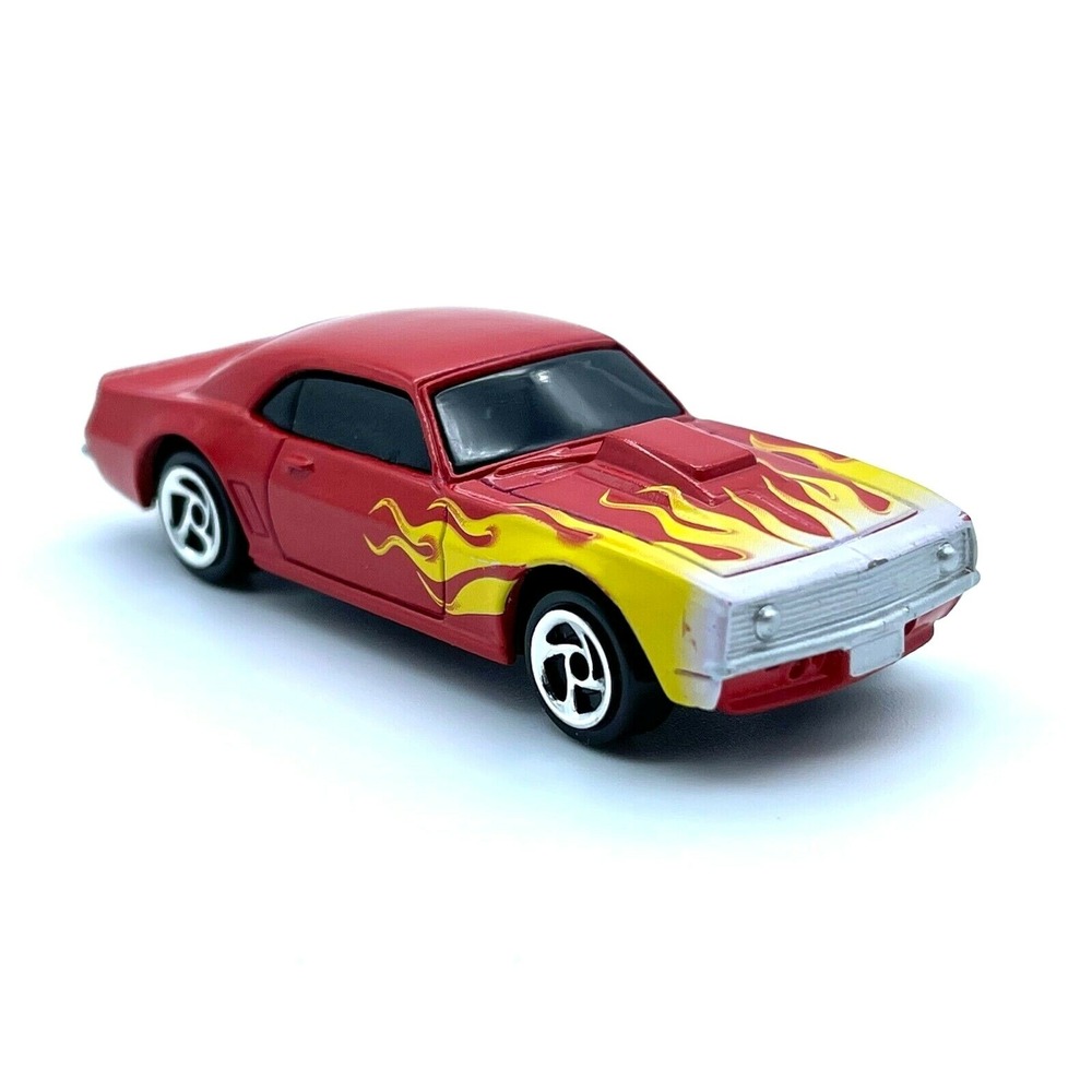 Road Champs 1969 69 Chevrolet Chevy Camaro Car Red Working Suspension 1/64 Loose